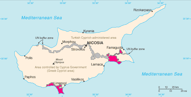 British Sovereign Base Areas in Cyprus